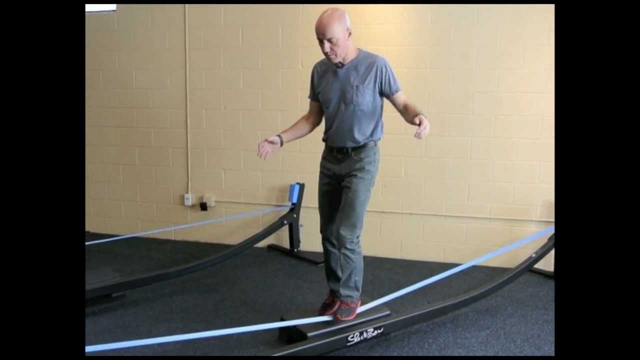 Balance Training with the SlackBow and Slacklining Exercises