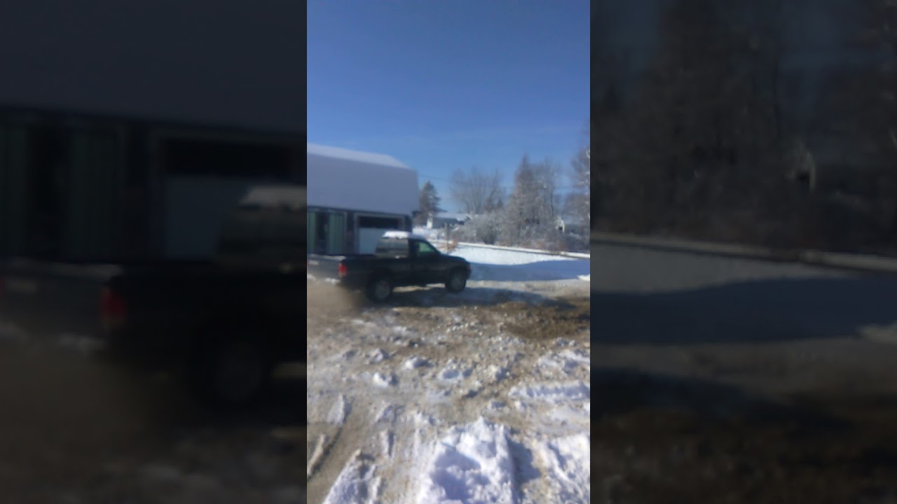 Redneck snowblower
