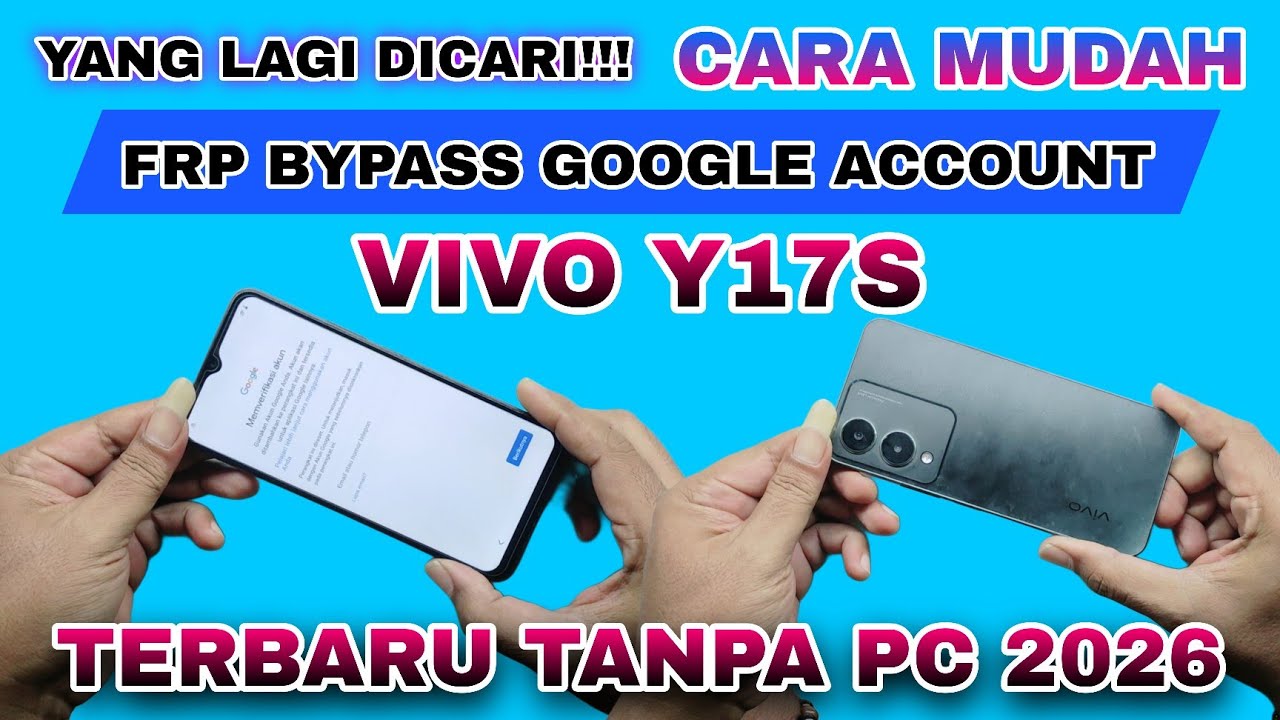 DONE‼️ VIVO Y17S FRP BYPASS GOOGLE ACCOUNT || CARA BYPASS FRP AKUN GOOGLE VIVO Y17S TERBARU TANPA PC