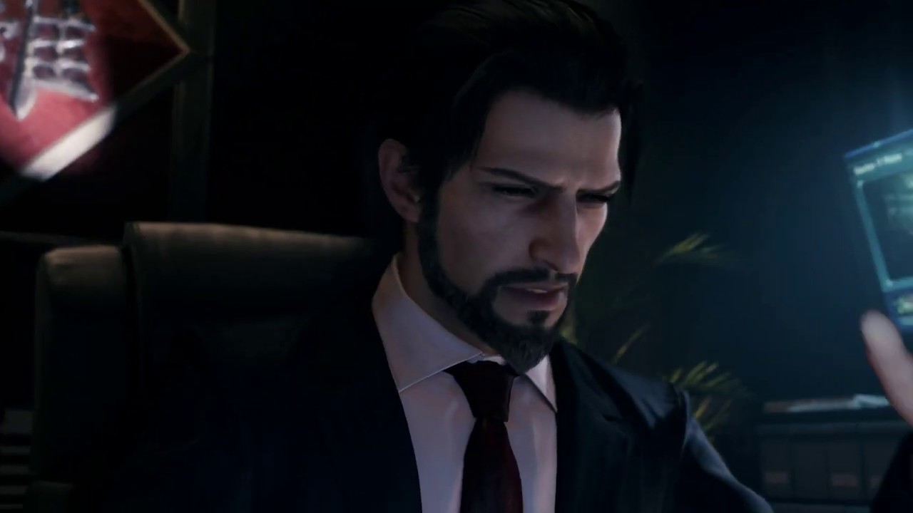 Final Fantasy 7 Remake - Ch.16 Playing The Tourist: Reeve Tuesti & Assistant Domino Cutscene (2020)
