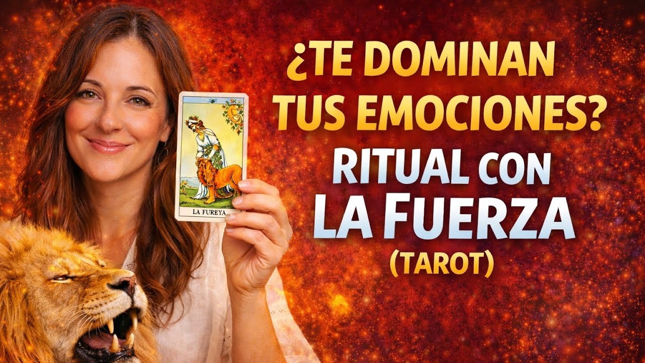¿Te dominan tus emociones? Ritual con La Fuerza (Tarot)
