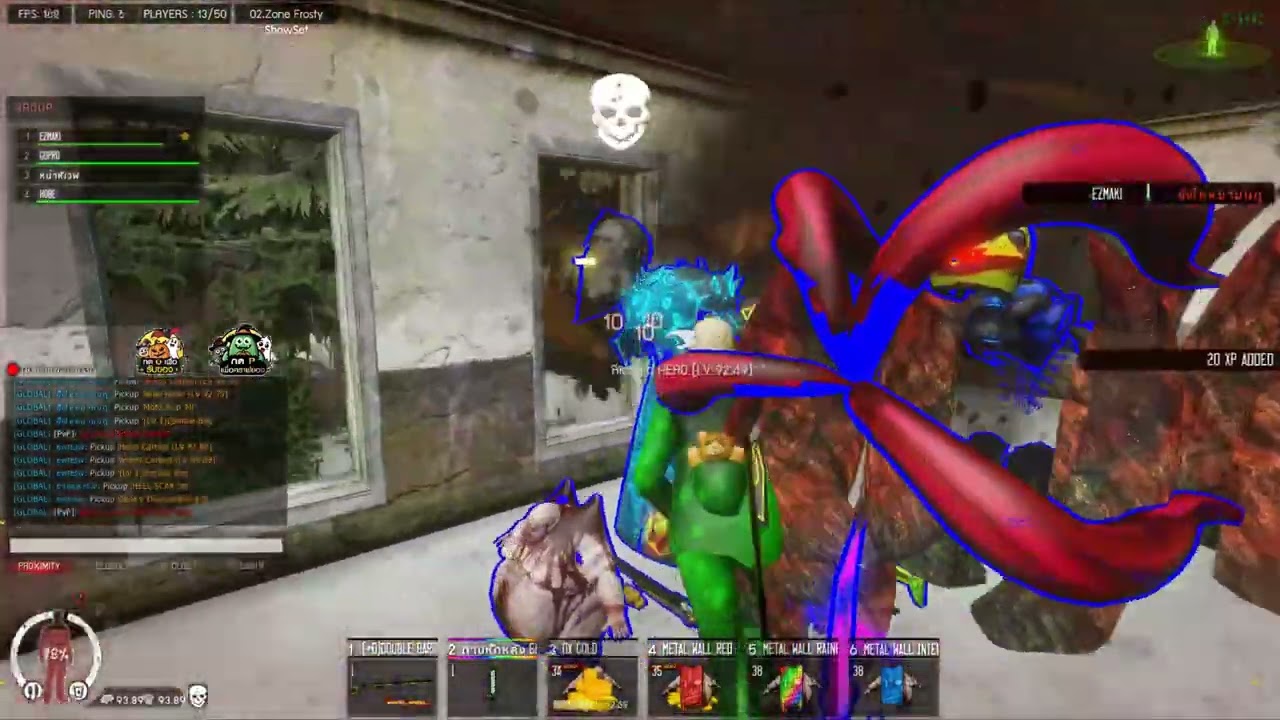 Warz.PaboyZ ป๋าบอยชอบกินหง เเกสลิ่ง 1500 เเตก vss เขียวเเตก มีดพันเเตก