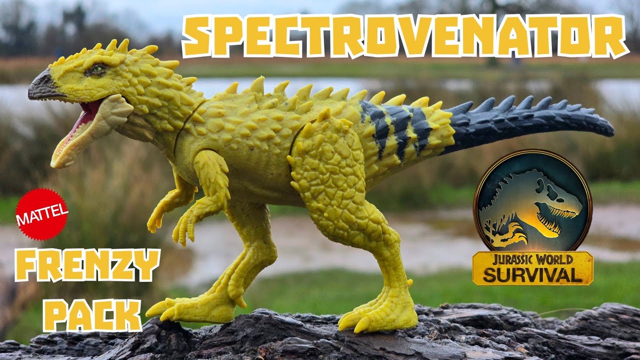 Jurassic World Survival Frenzy Pack Spectrovenator Unboxing! #jurassicworld #2026 