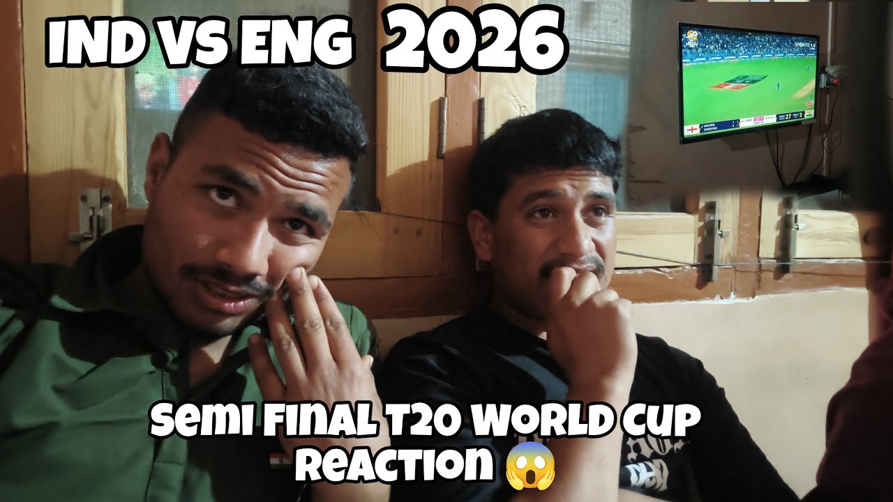 IND vs ENG T20 World 😍 Cup Semi Final Match Reaction 2026