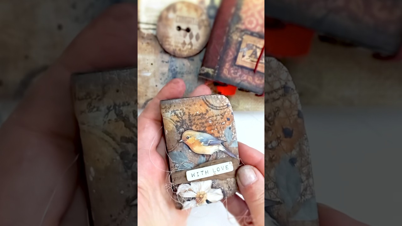 SECRET DIARY by #stamperia #journaling #scrapbooking #mixedmedia