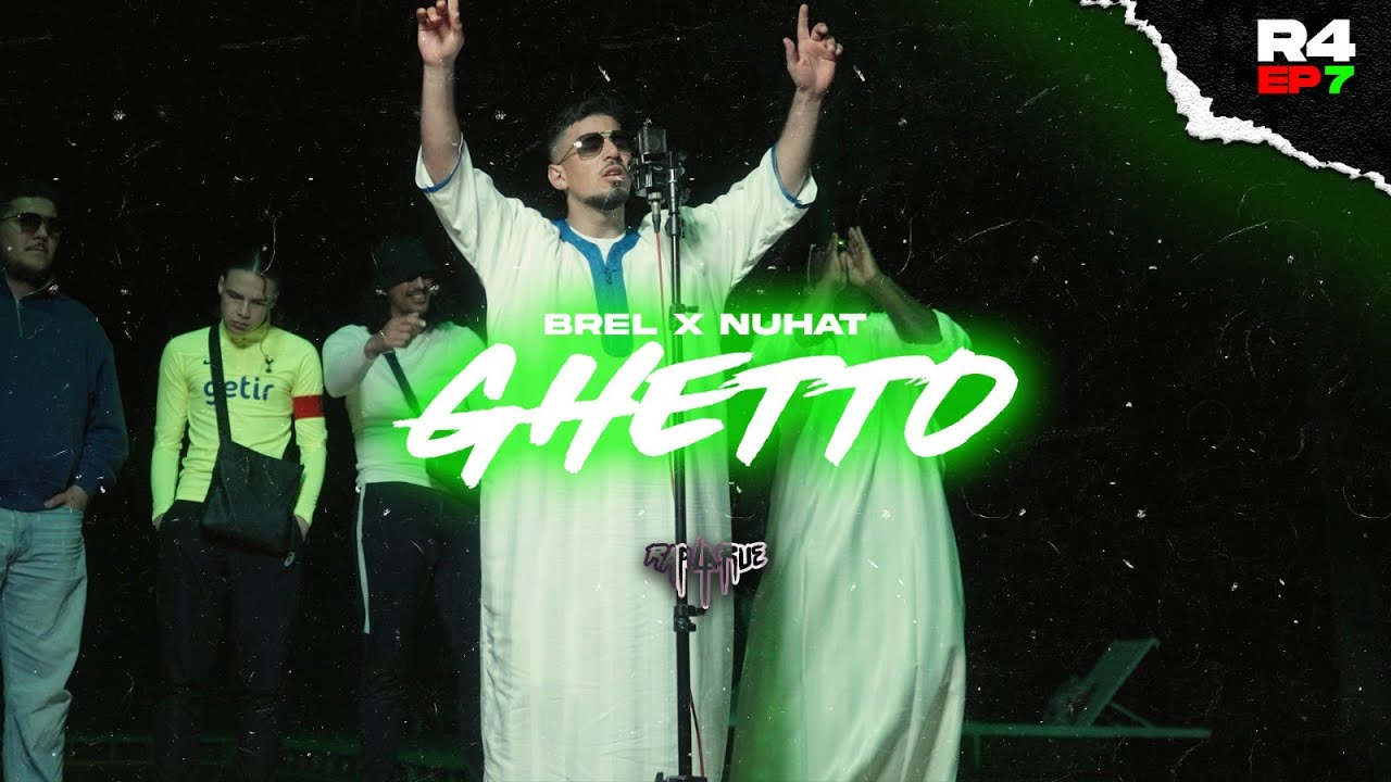 Nuhat x Brel - Ghetto [RAP LA RUE] ROUND 4