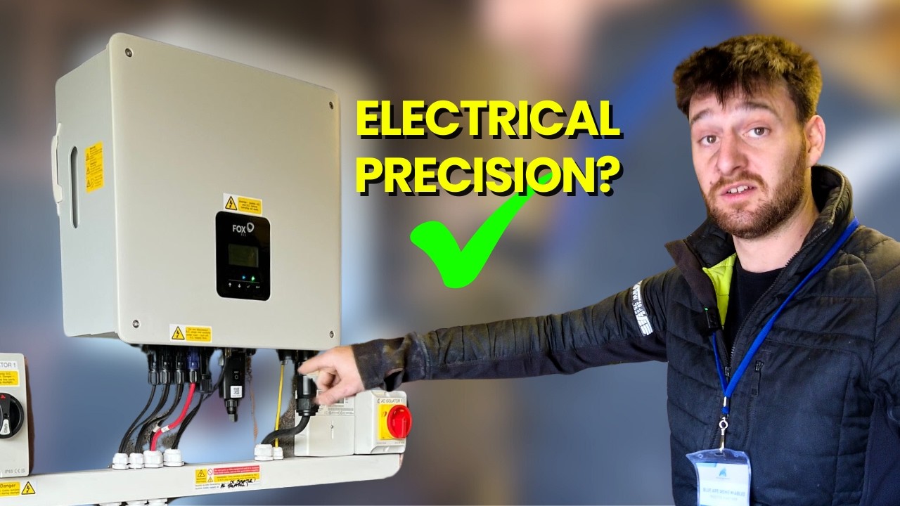 Real Electrical Setup of a UK Solar PV Install!