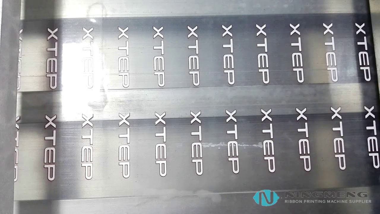 How to Print Heat Transfer Film by Screen Printing Machine