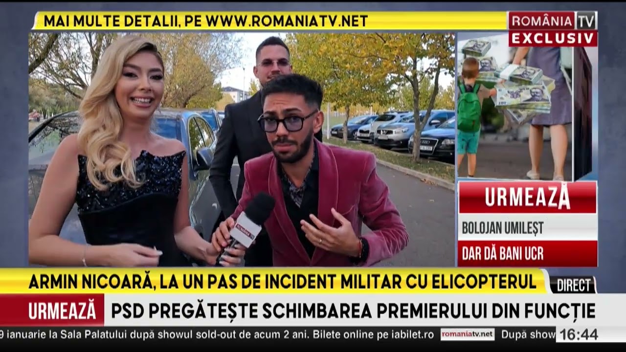 Incident grav la nunta lui Armin Nicoara. Elicopterul cu care a decolat, aproape de coliziune