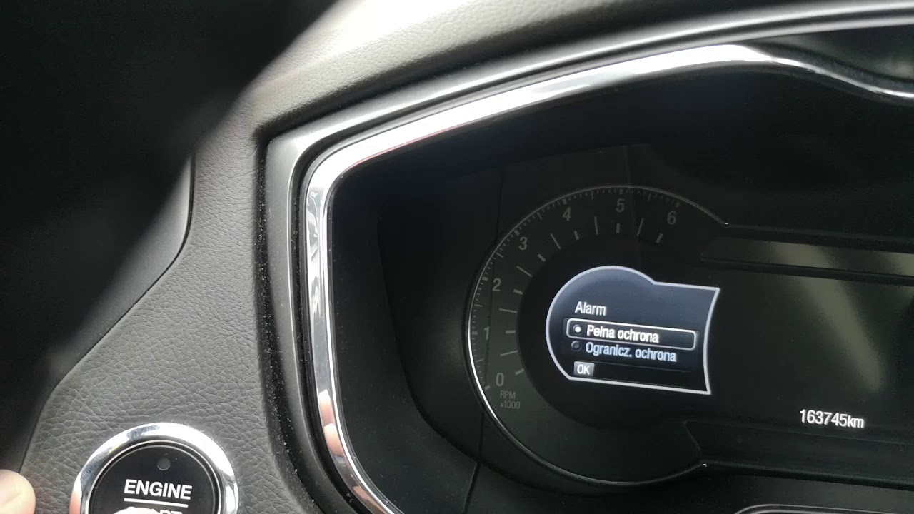 Jak włączyć ukryte menu w fordzie mondeo mk5.