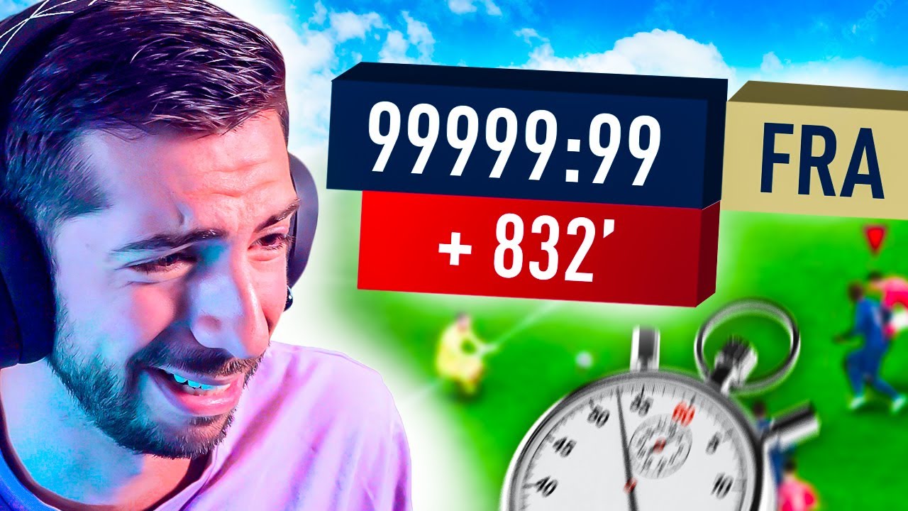 JE JOUE LE MATCH LE PLUS LONG DE FIFA !