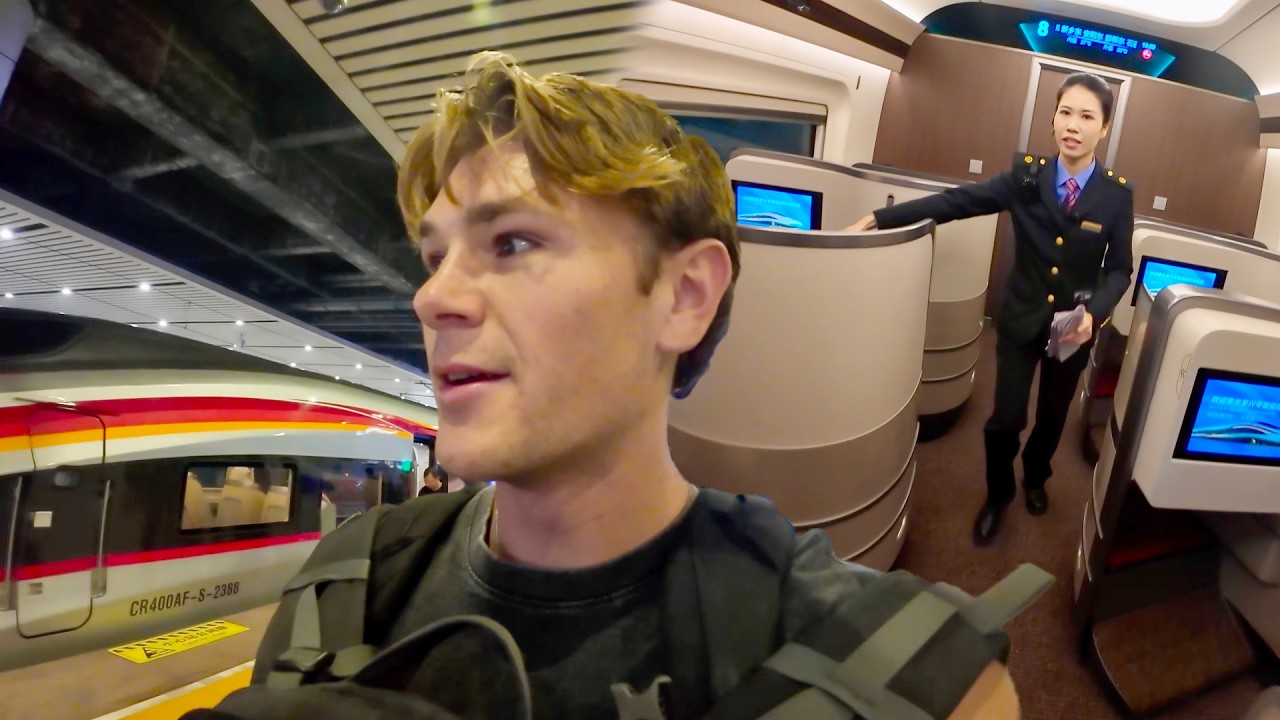 I Took a Business Class Train in China 🇨🇳