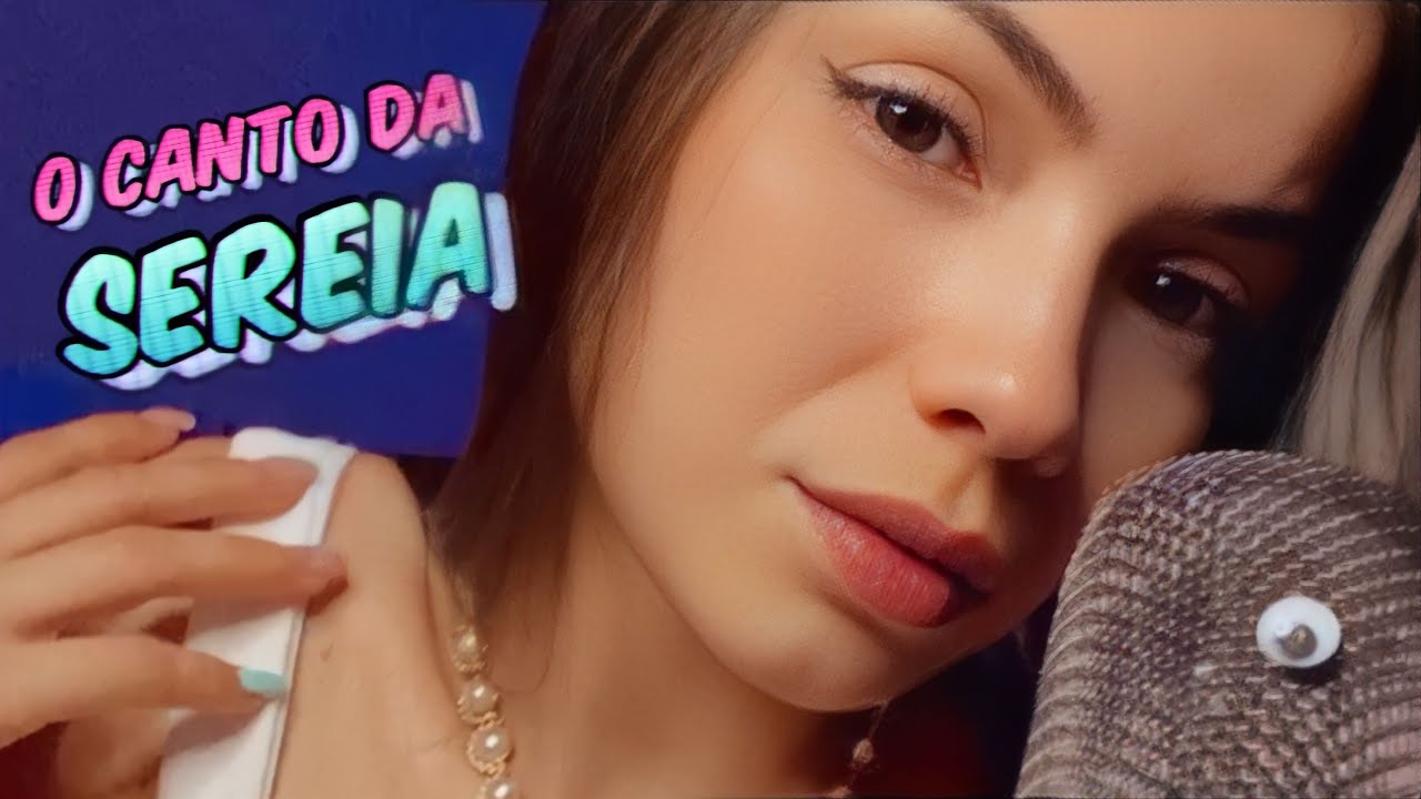 ASMR O CANTO DA SEREIA COM SONS DE PÁSSAROS E ECO 🧜‍♀️