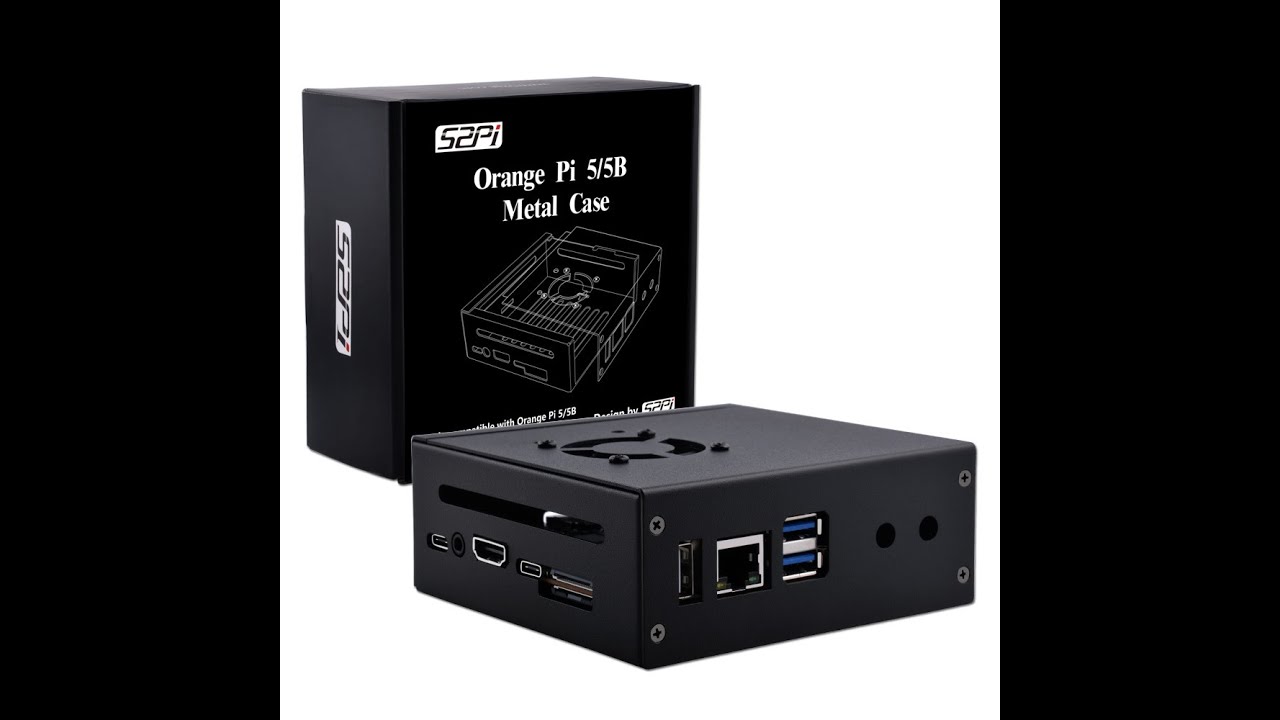Metal Case for Orange Pi 5/5B