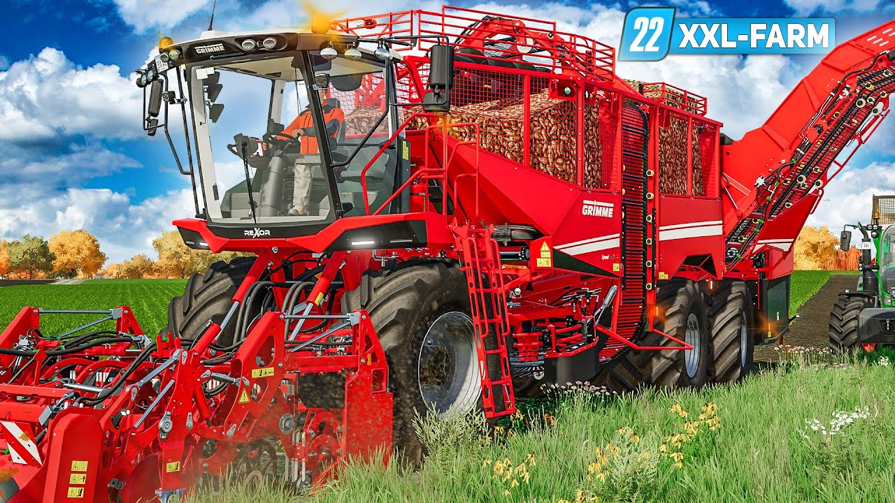 LS22 XXL Farm #32: Große Rübenernte: Einsatz für den GRIMME REXOR | FARMING SIMULATOR 22