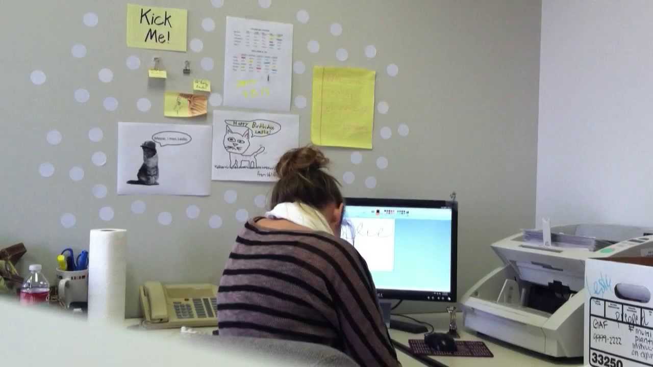 Wireless Mouse Office Prank