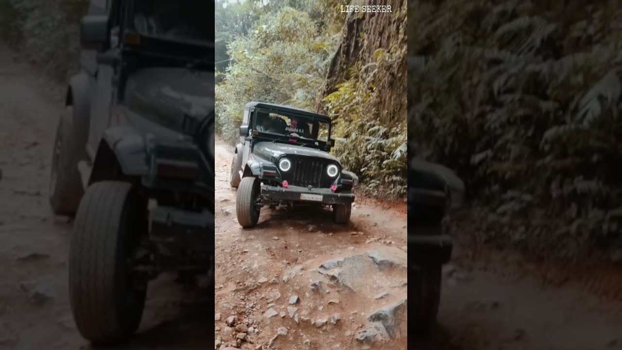 Off road travel//jeep safari in munnar