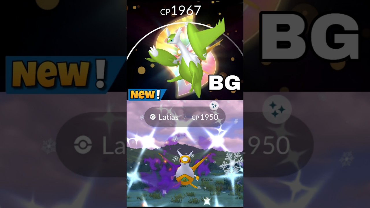 Наконец-то я поймал сияющего Мега Латиаса✨️ в рейде в Pokemon Go