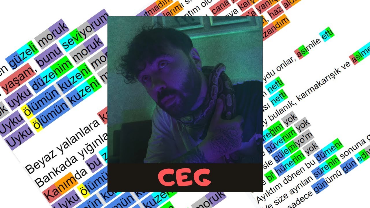 CEG ÖLÜMÜN KUZENİ KAFİYE ŞEMASI