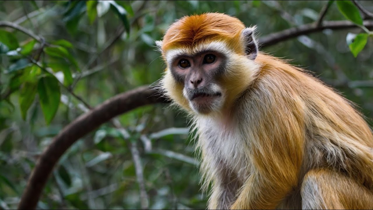 Amazing Patas Monkey in Action | Wildlife Moments