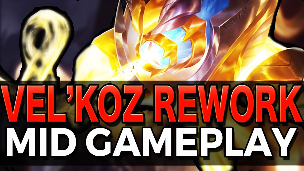 TRUE DAMAGE EVERYWHERE - Vel'Koz Rework Mid Gameplay - League of Legends