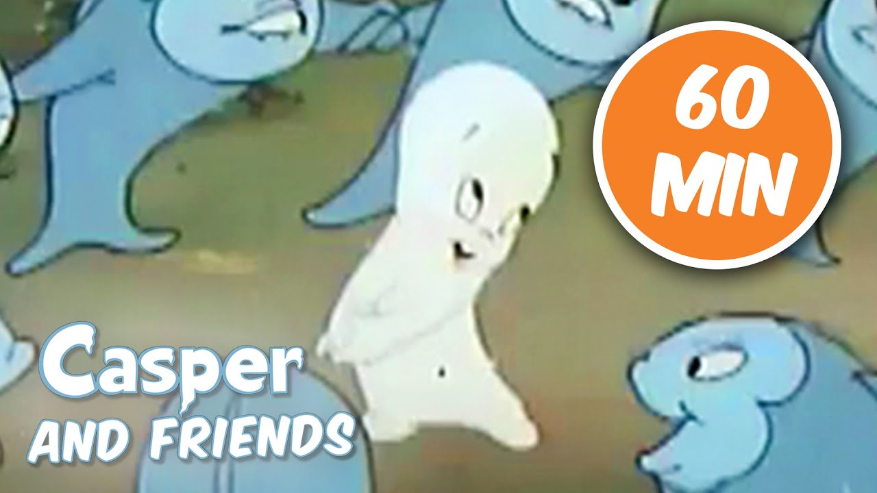Casper the Friendly Ghost | Under The Sea | 1 Hour Compilation | Cartoons for Kids