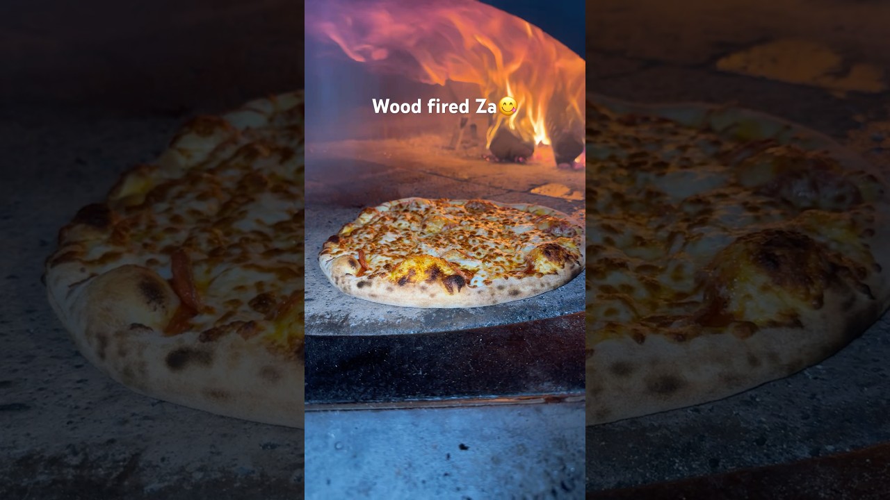 Wood fired Za😋 
