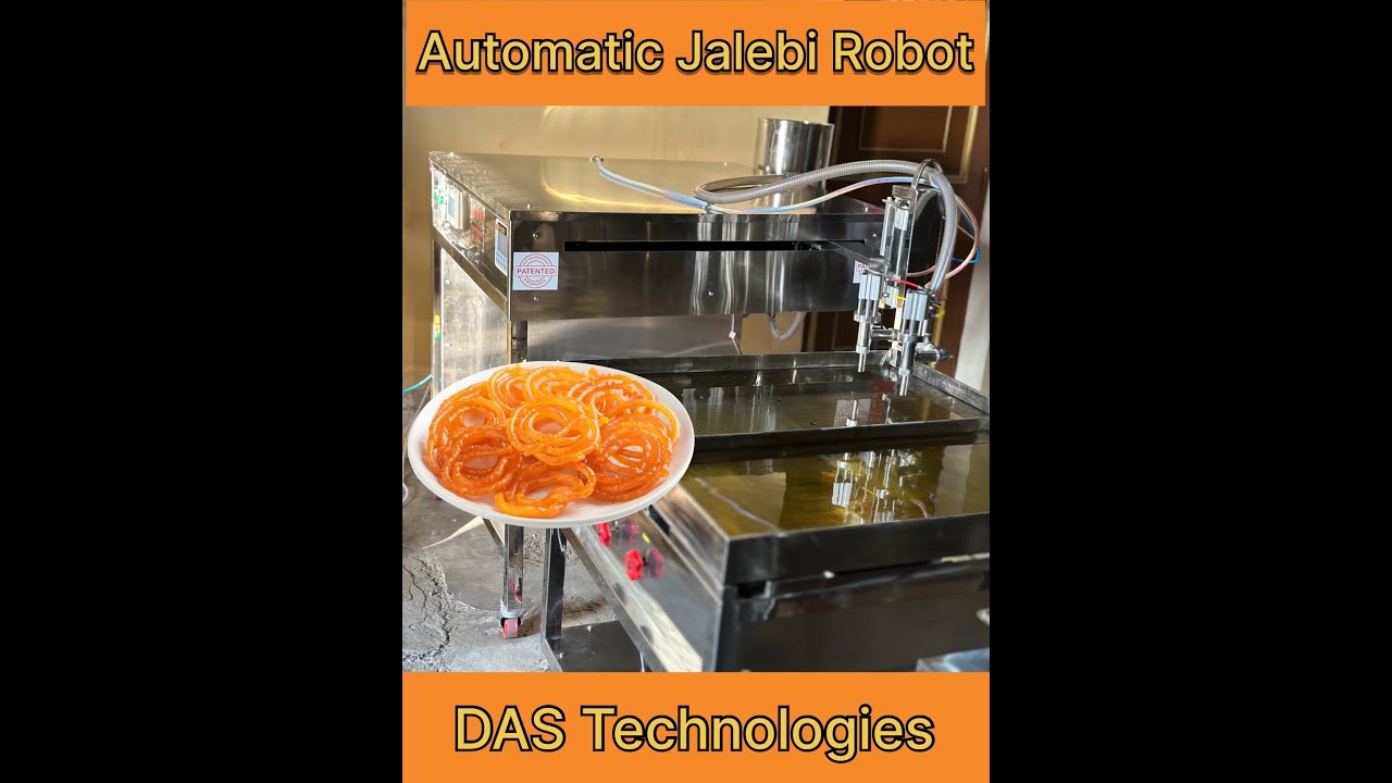 Automatic jalebi Robot|Manufactured By DAS Technologies|#machine