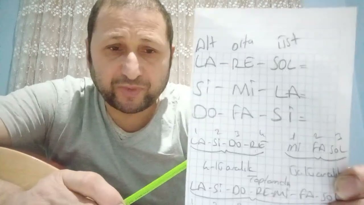 uzun sap Bağlama da akort düzeni
