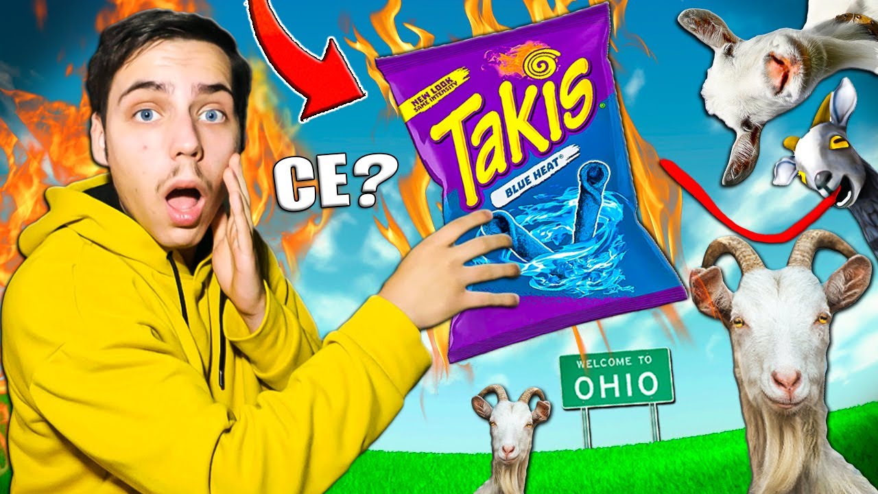 Am Mancat TAKIS cu CAPRA din OHIO !