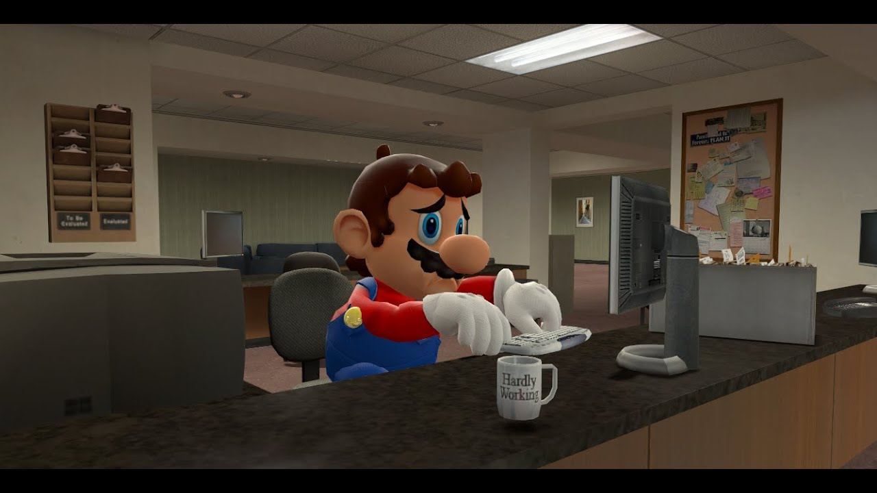 Mario got a job (by accident)
