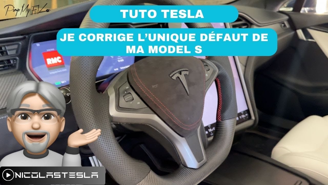Je corrige le seul défaut de ma Tesla Model S