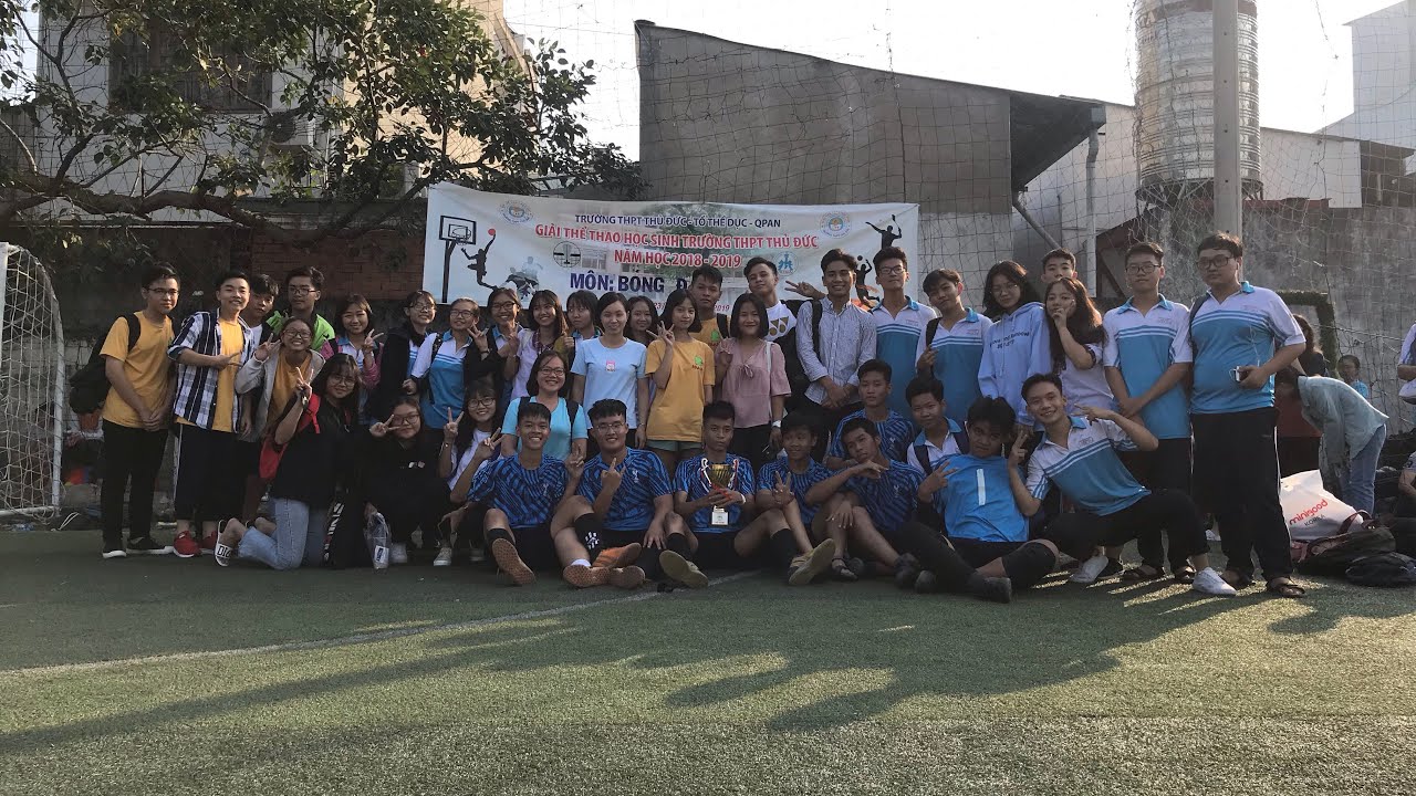 Giải Bóng Đá học sinh trường THPT Thủ Đức năm học 2018-2019