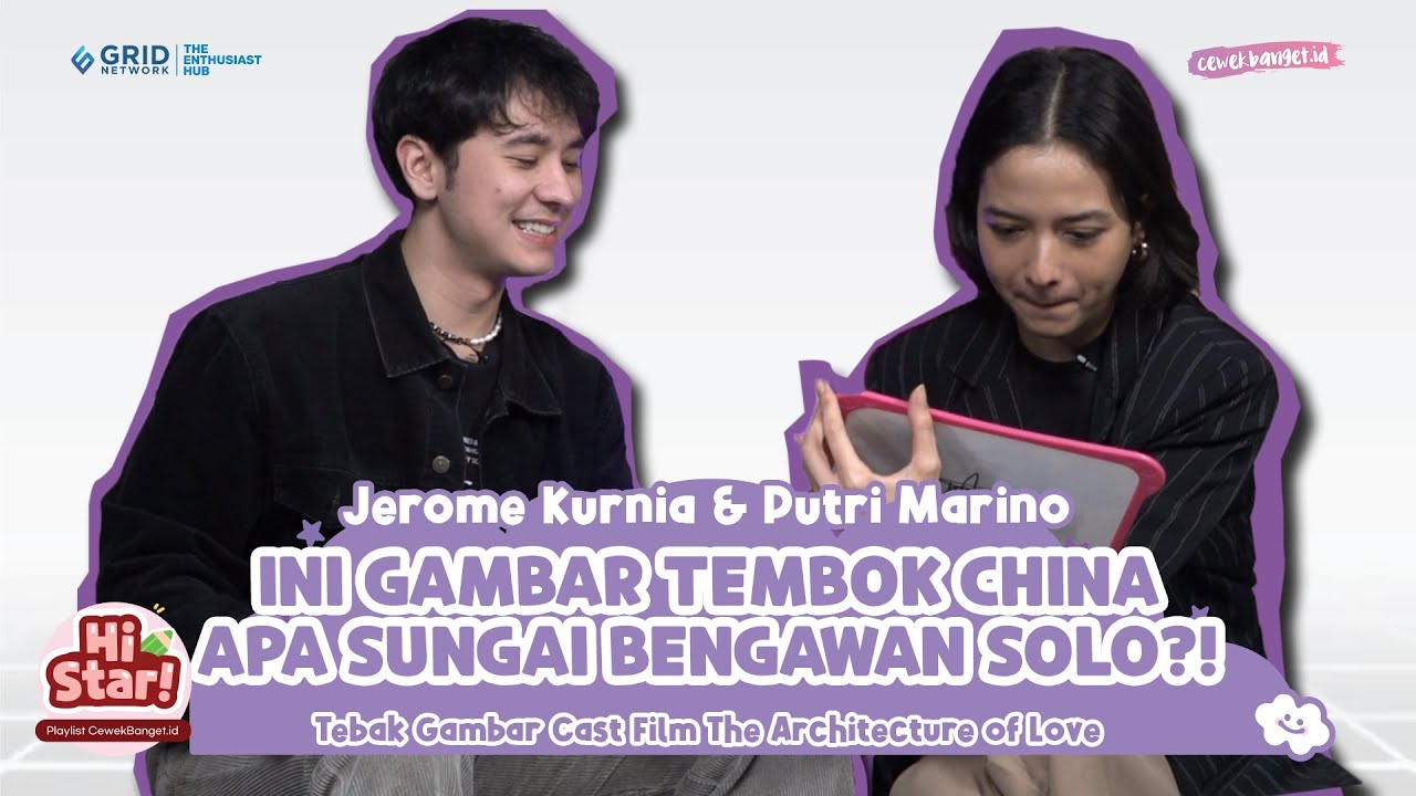 PUTRI MARINO BINGUNG SAMA GAMBAR CANDI BOROBUDUR JEROME! - Putri Marino & Jerome Kurnia-Tebak Gambar