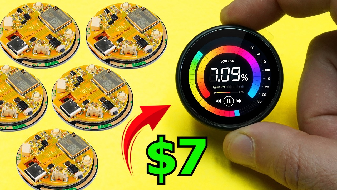 The $7 ESP32 Super TFT Display is INSANE!