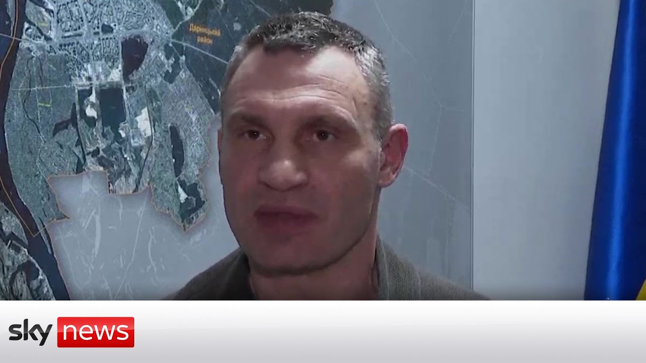 Ukraine Invasion: Kyiv's Mayor Vitali Klitschko tells Russians to 