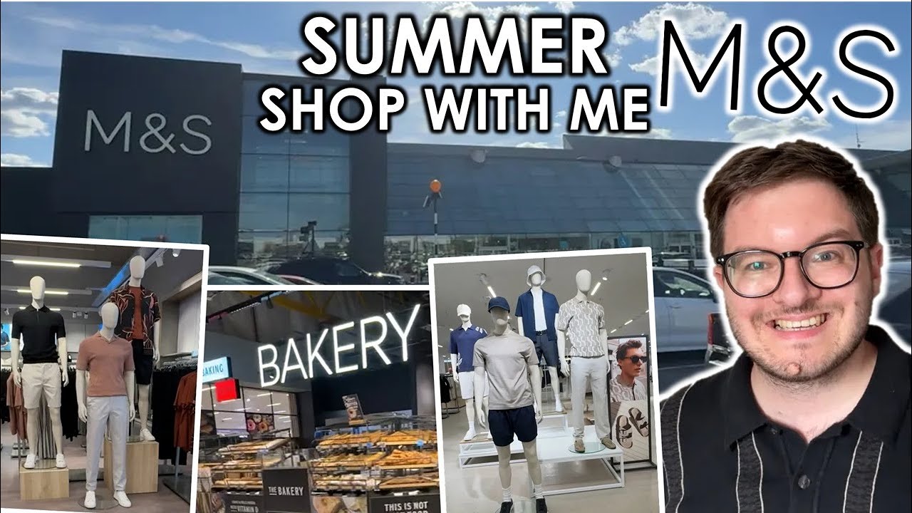 HUGE M&S SHOP WITH ME FOR SUMMER | short shorts in M&S?! | men’s fashion