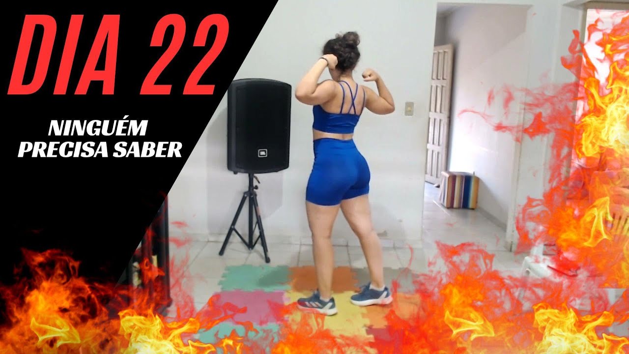 DIA 22/30 — Treino em casa - Crescendo em silêncio.