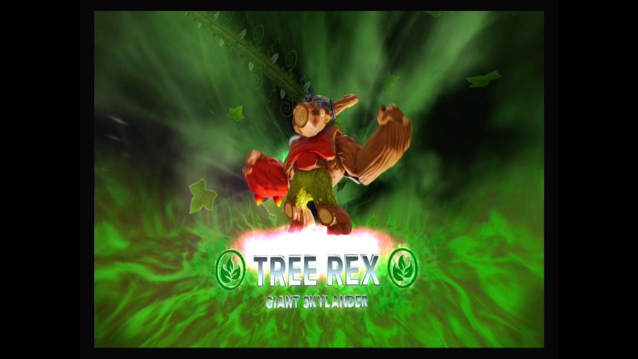 Skylanders nightmare traptanium Kaos vs Tree Rex