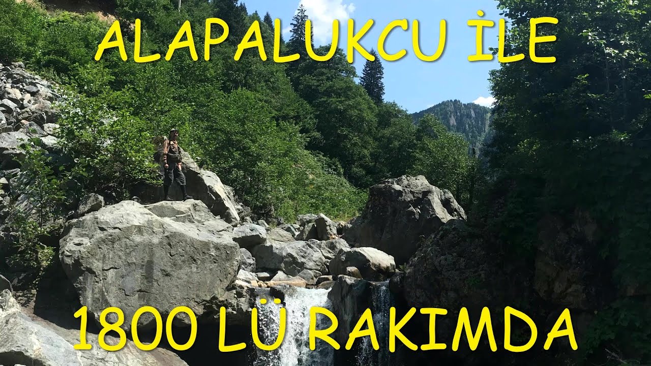 Alapalukcu Birol TANGUT ile 1800 l&uuml; rakımda alabalık peşinde