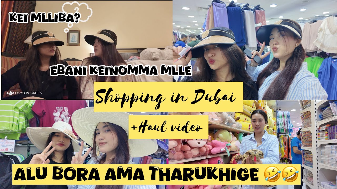 Шопинг в Дубае 🛍️ + видео с доставкой 😅alu thaba chtlukhige myam @sheetalkhomdram446 #explore #vl...