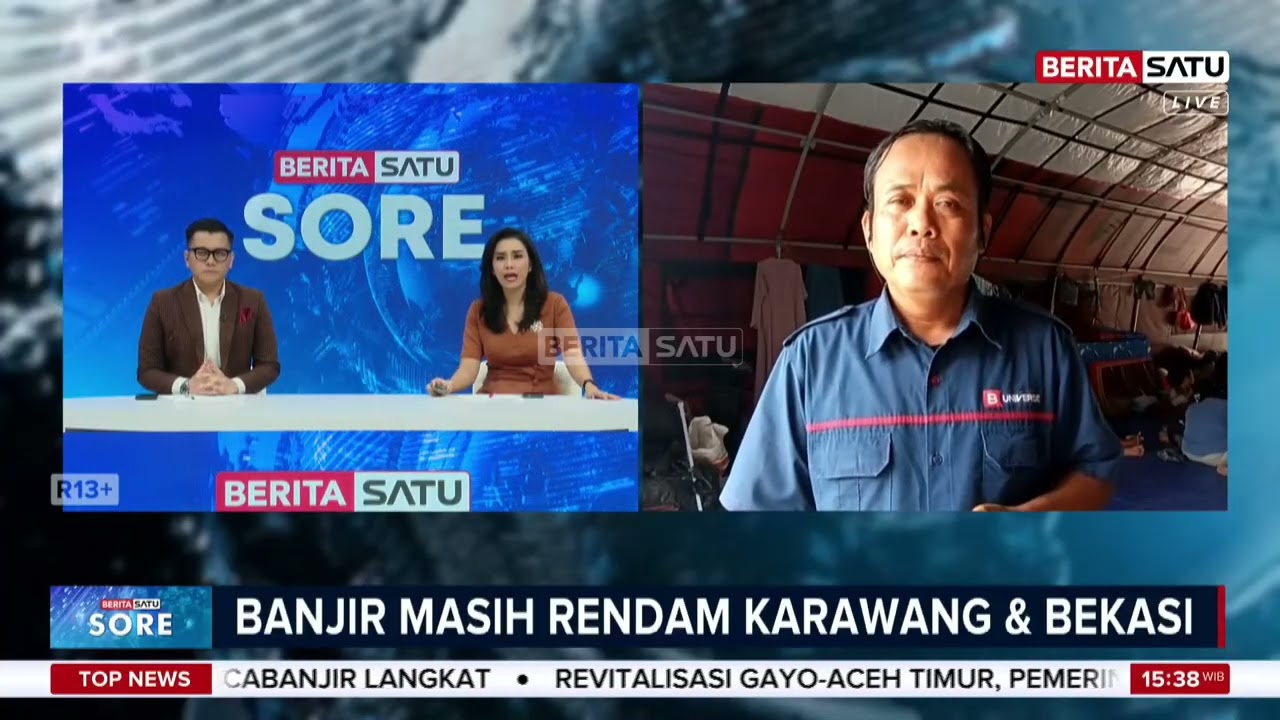 Ribuan Rumah dan Lahan Pertanian di Karawang Terendam Banjir #beritasatu