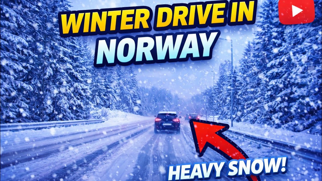 Calm POV 4k Drive in Norway❄️🇳🇴