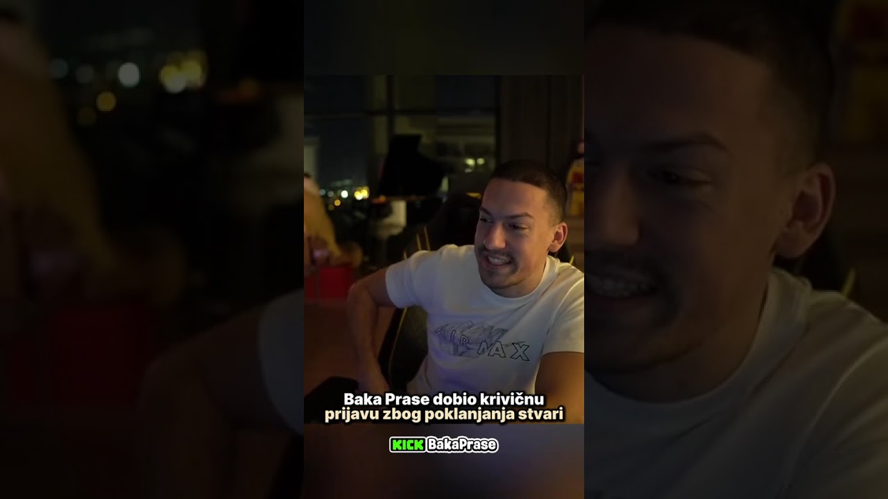 Baka Prase dobio krivičnu prijavu zbog poklanjanja stvari