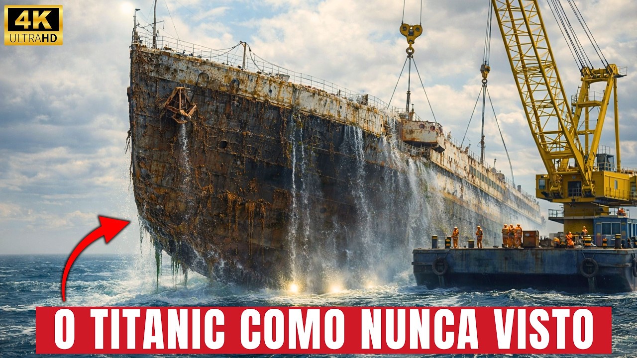 113 Anos Depois | Como o Titanic Foi Resgatado e Restaurado Pe&ccedil;a por Pe&ccedil;a (Reconstru&ccedil;&atilde;o por IA)