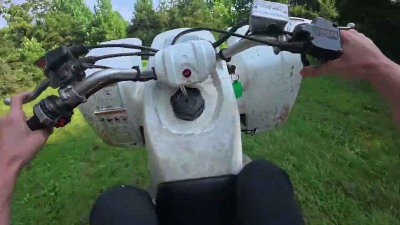 Chill ride on the Yamaha blaster (like it up please)