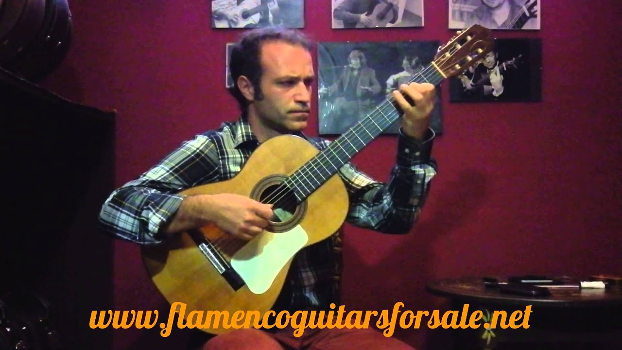 Candilejas: Mario Mas plays the Domingo Esteso 1933 classical guitar for sale