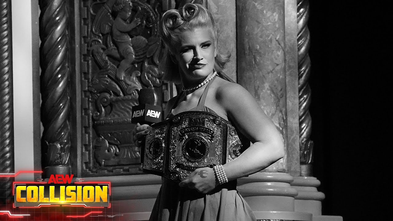 Toni Storm remembers her first time — her first AEW Women’s Championship. | AEW Collision, 5/8/25