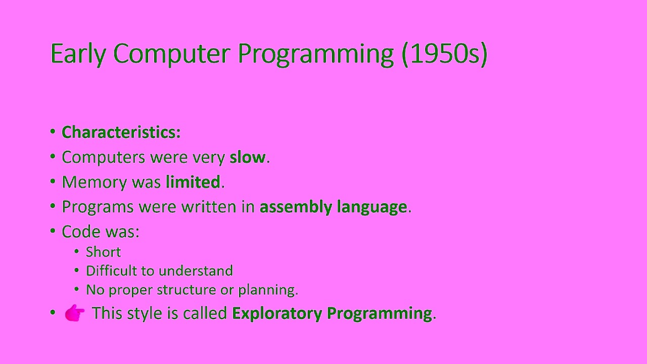Emergence OF SOFTWARE ENGINEERING