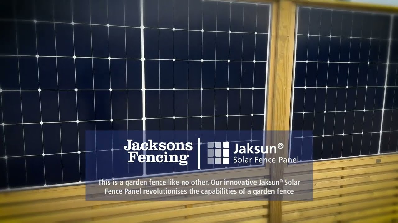 Jaksun Solar Fence Panel Product Detail